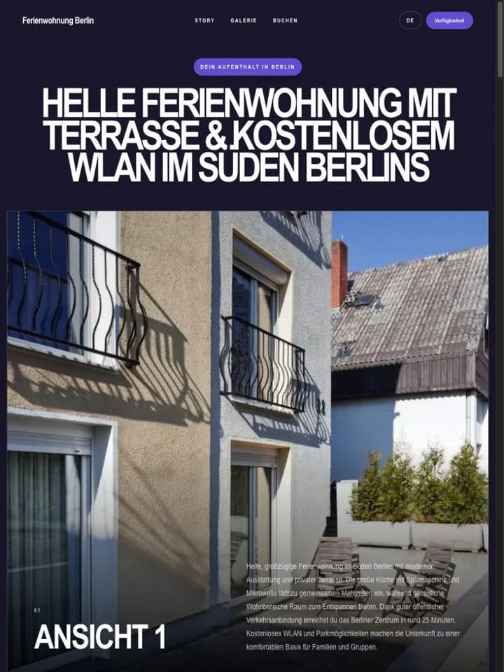 Fold – Ferienwohnung Berlin