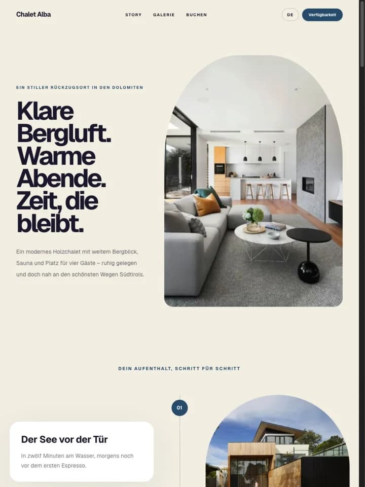 Storyline – Chalet Alba